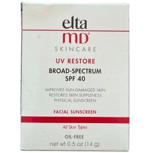EltaMD UV Restore Broad-Spectrum SPF 40 Facial Sunscreen Elta MD 0.5oz/14g